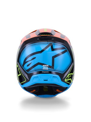 HELMET SM3 FRAY BLK/OR/YL L