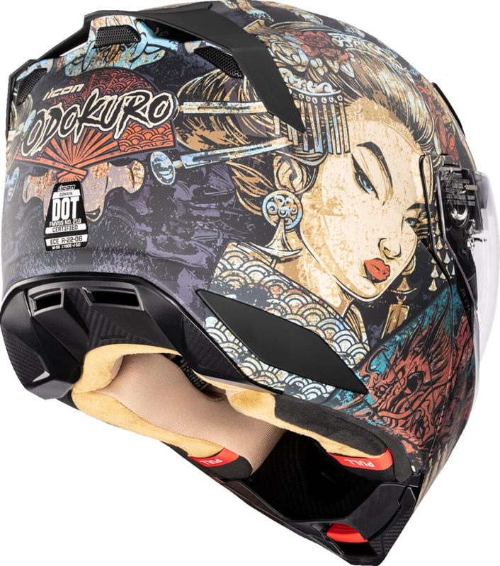 HELMET THRESHOLD ODOKURO BLACK