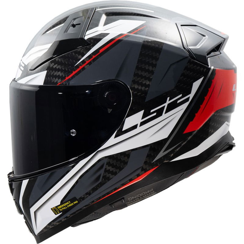 HJÄLM LS2 FF811 VECTOR II CARBON S