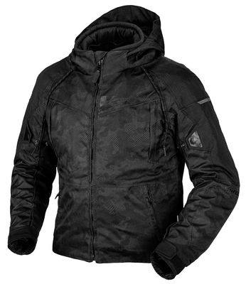 Sweep Tyron wp mc jacka, svart/camo, M