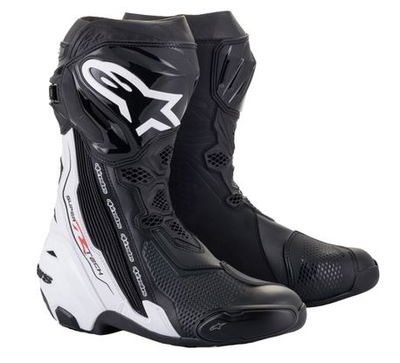 Alpinestars Stövel Supertech R v2 Svart/Vit 41