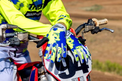 GLOVES LAUNCHMODE BLEACH GRAY/