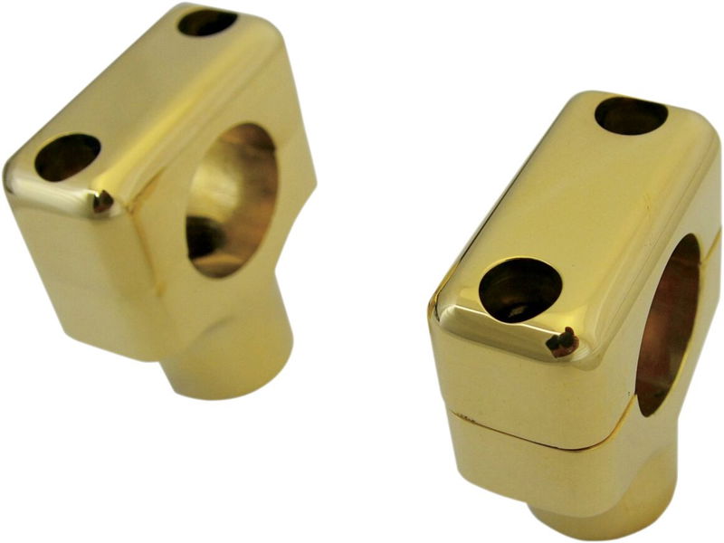 RISERS BRASS 1.5" POLISHD