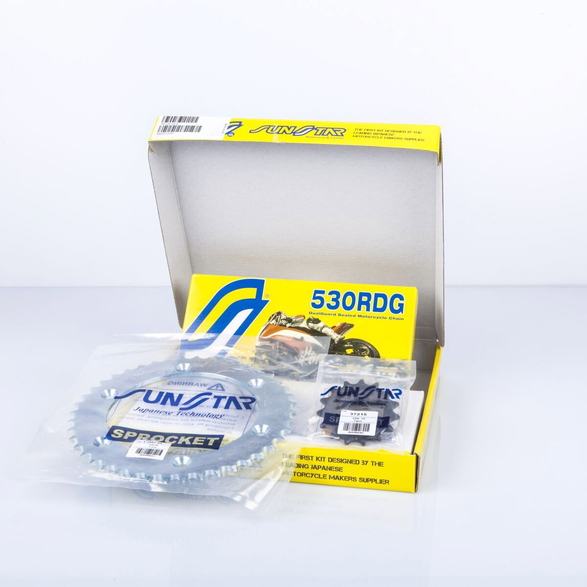 CHAIN KIT STEEL STD GSXR750 85