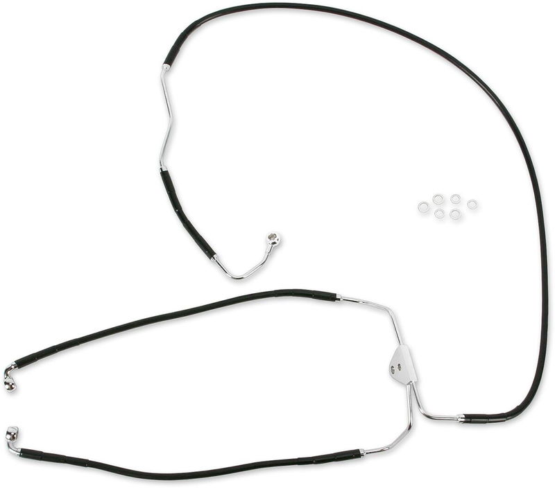 BRAKELINE FLT LWR/ABS BK