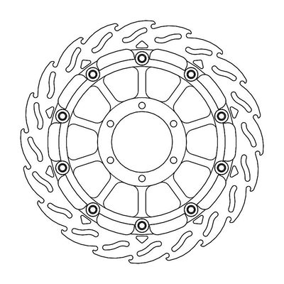 BRAKE DISC FLAME RACING FT L