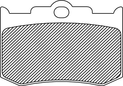 BRAKE PAD-DRAG ORGANIC