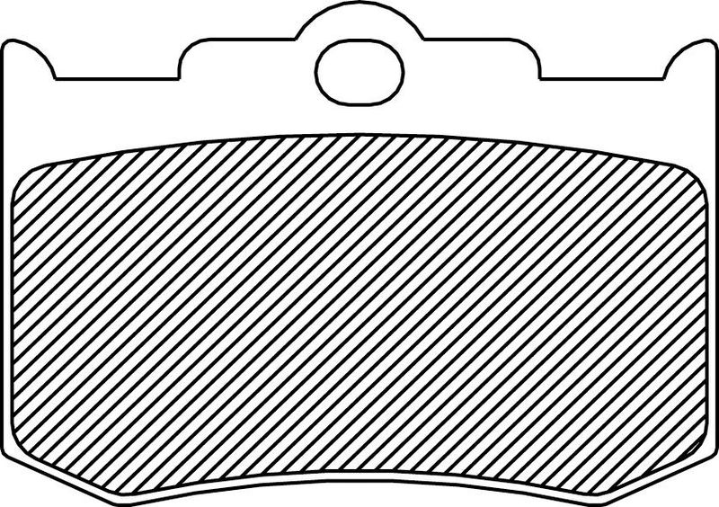 BRAKE PAD-DRAG ORGANIC