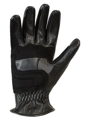 GLOVE TRACKER LEATHER BLACK MD