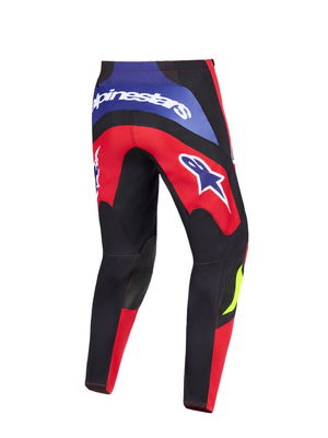 PANT FLUID GRID RED/BLK/PURP 3