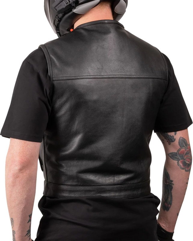 VEST ENCINAL SHORTY LEATHER XL