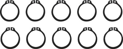 WASHER SNAP RING SC 10PK