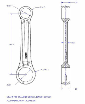 CONNECTING ROD KR2028