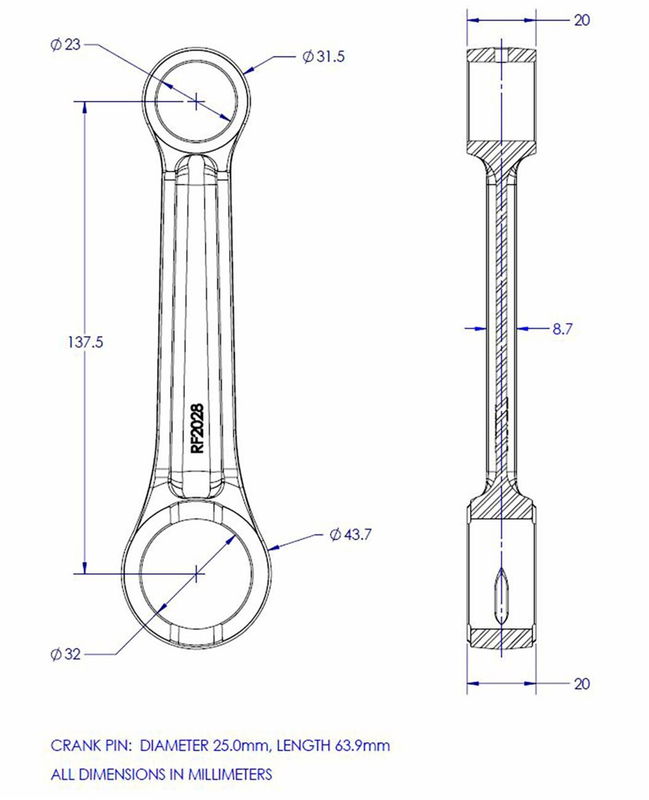 CONNECTING ROD KR2028