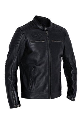 JACKET DEXTER LEATHER BLACK 3X