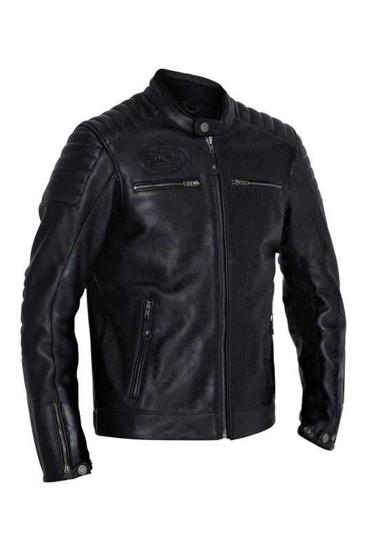 JACKET DEXTER LEATHER BLACK 3X