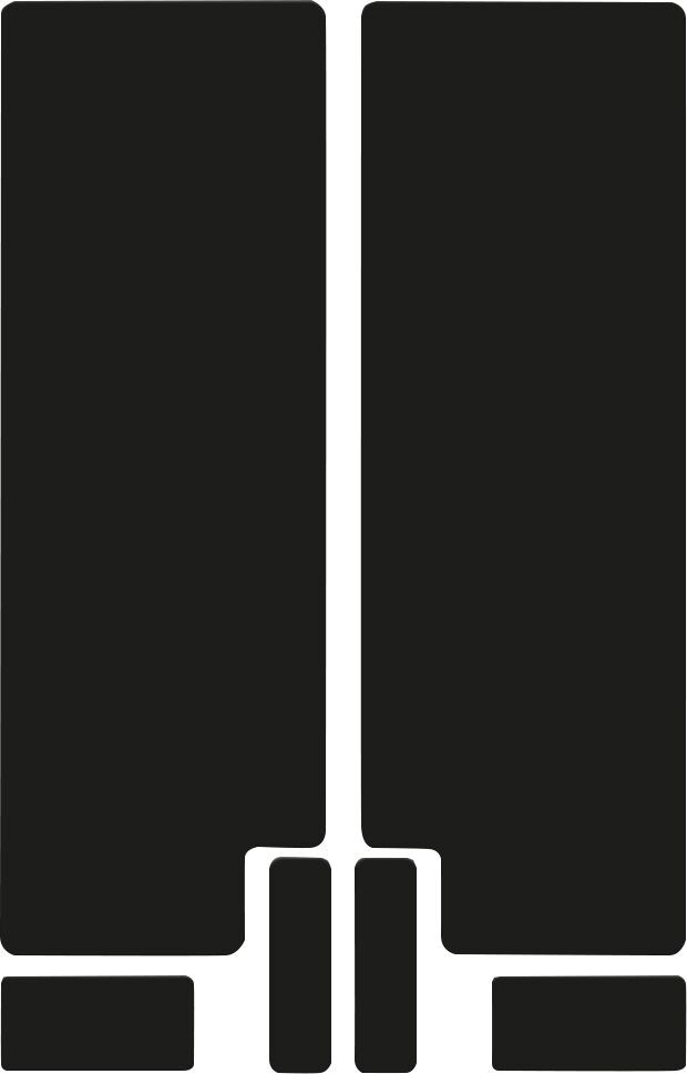 FORK DECAL BK MAT