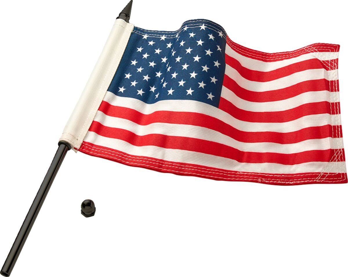 FLAG POLE 12 WITH 6 x 9 AMERIC