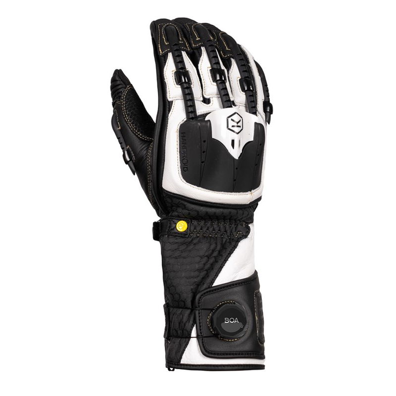 HANDSKE HANDROID MK5KNOX SVART/VIT M