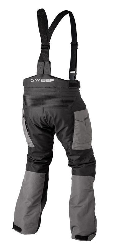 Sweep Rampart mc byxa, svart/grå/gul, 4XL