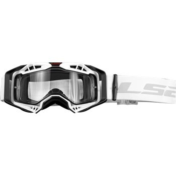 GOGGLE LS2 AURA ENDURO SERIES KLAR LINS Onesize Vit