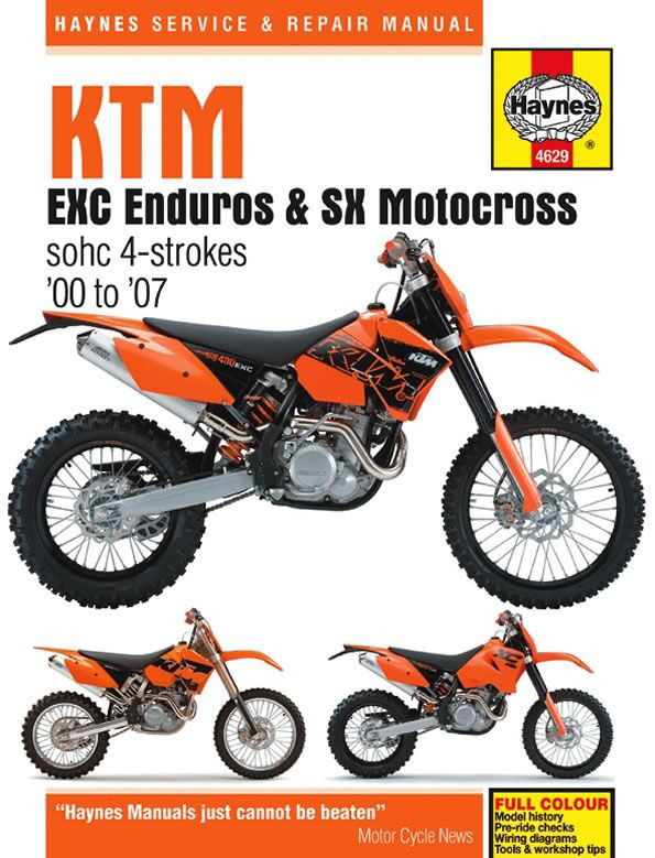 KTM EXC ENDURO & SX MOTOC