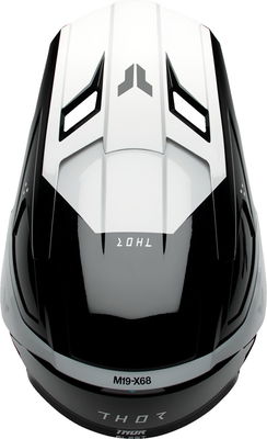 HELMET FLEET YTH STORM BK/WH M