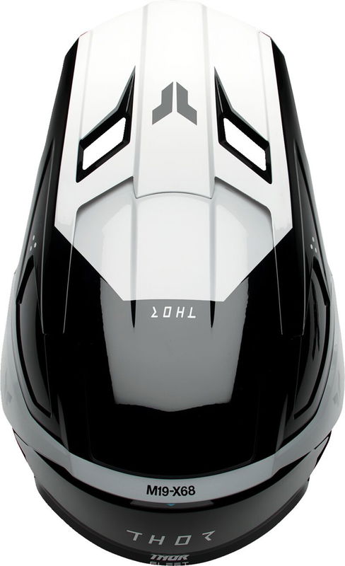 HELMET FLEET YTH STORM BK/WH M