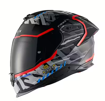 Y.100R URBANGRAM SVART/RÖD XL