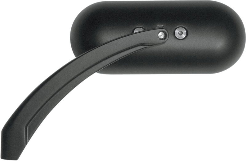 MIRROR OVAL HOTOP FLATBLK