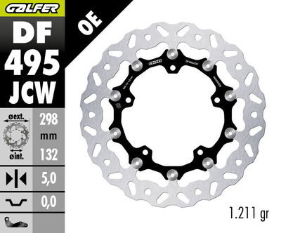 BRAKE DISC WAVE FLOATECH