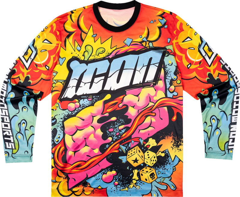 JERSEY SCATTERBRAIN BK SM