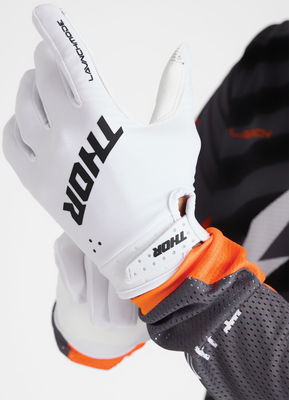 GLOVES LAUNCHMODE WHITE XS