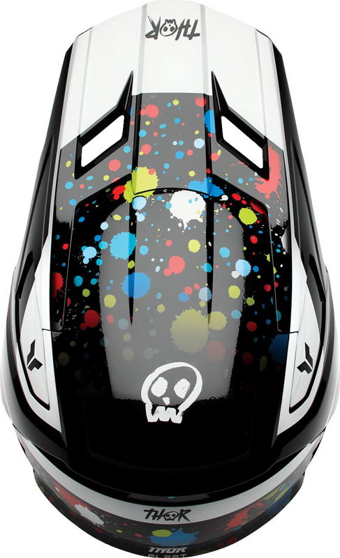 HELMET FLEET YOUTH SPLAT BLK L