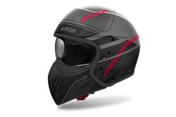 Airoh Hjälm  J 110 Slim Röd/Svart Matt XS