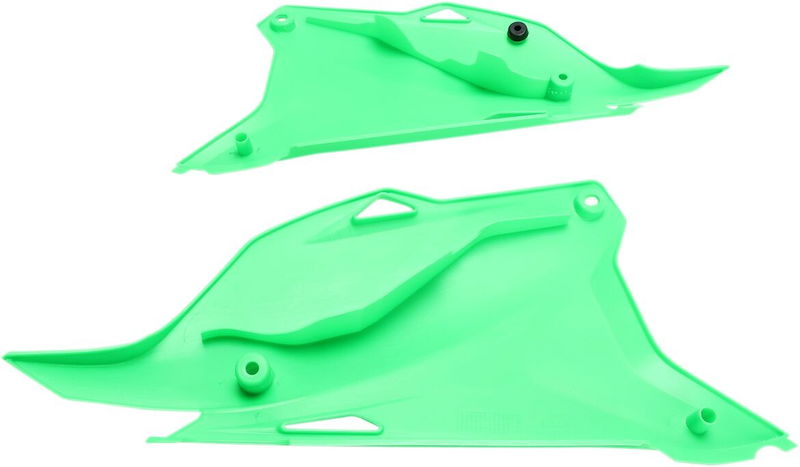 PANELS SIDE KX85 14-18 FLO GRN