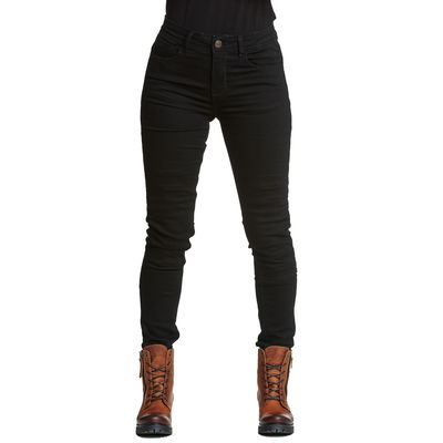 Sweep Hannah dam kevlar jeans, svart, W36 L32