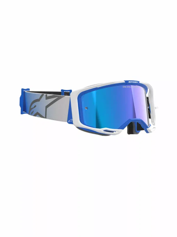 GOGGLE VISION 8 CORP BL/WT MIR