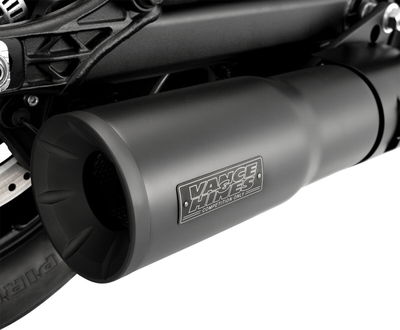 MUFFLER HI-OUTPUT BLACK SCOUT