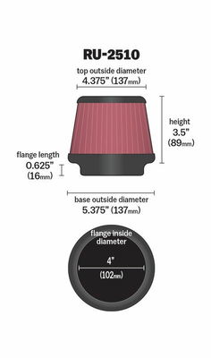 AIR FILTER CLMP ON 102MM