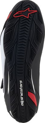 SHOES FASTER-4 BK/WH/DK RD 12