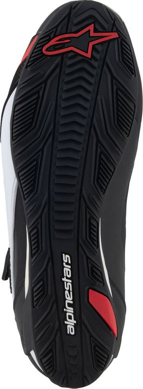SHOES FASTER-4 BK/WH/DK RD 12