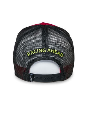 HAT TRUCKER EXCEED RD/BK OS