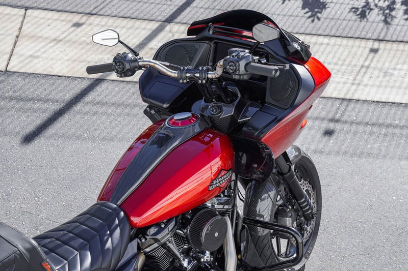 GAS CAP POP-UP RED 24+ TOURING