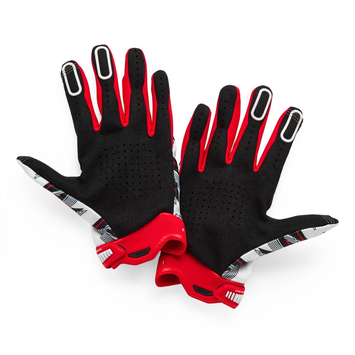 GLOVES RIDEFIT RED - M
