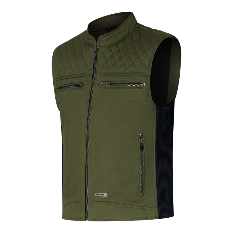 BADLANDS VEST green/black S