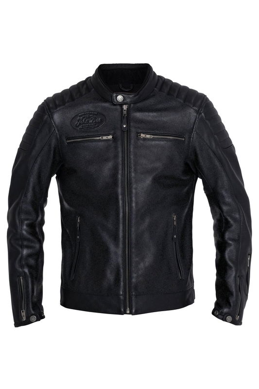 JACKET DEXTER LEATHER BLACK 3X