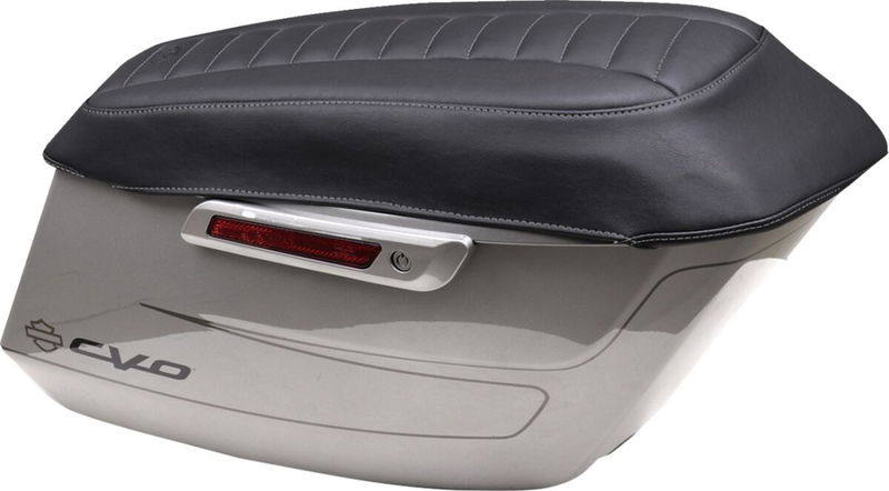 COVER SADDLEBAG LID BLACK W/ G