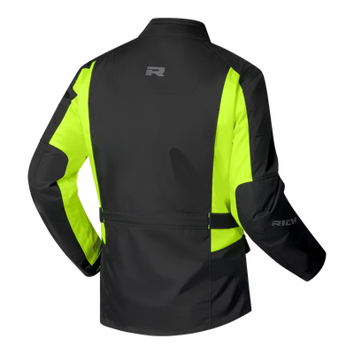 BUSTER 2 WP JACKET LONG black/yellow fluo 2XL