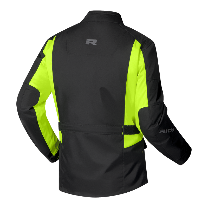BUSTER 2 WP JACKET LONG black/yellow fluo 4XL